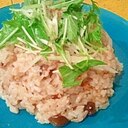 水菜ヘルシーチャーハン